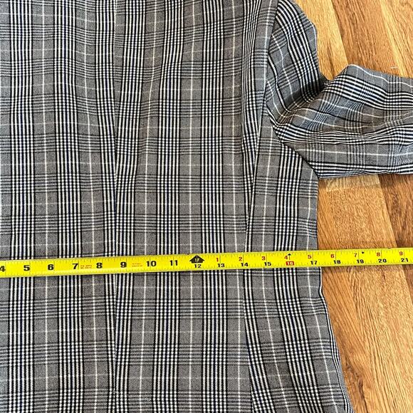 Premise Studio Plaid Blazer 6 Tailored Preppy Academia old money office siren - Picture 12 of 12